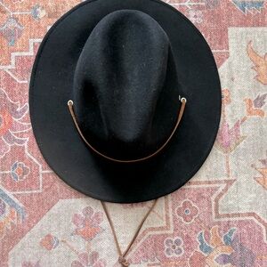 Black Brixton Fedora Tiller Hat